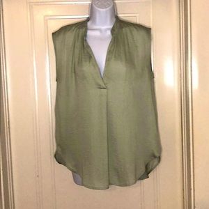 Light green/ Sage THE LOFT SLEEVELESS shirt!!